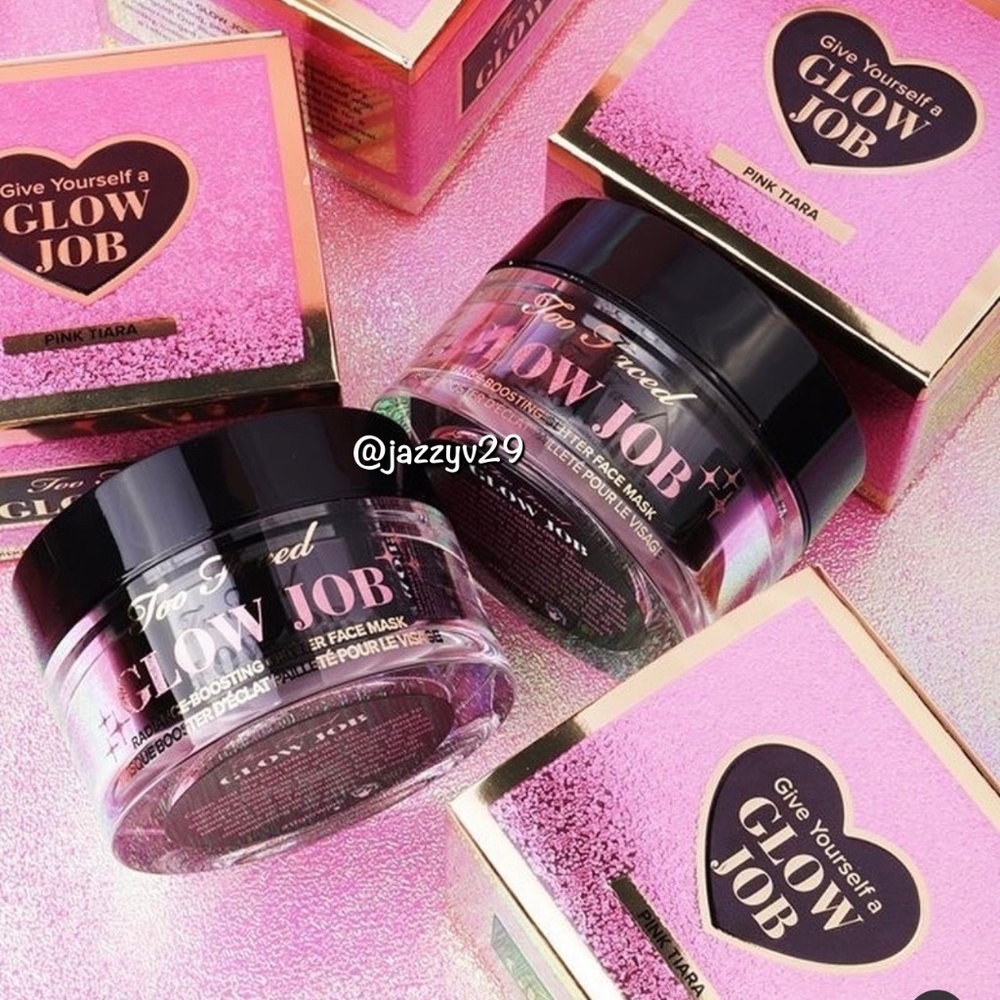 ✨Too Faced Glow Job Radiance Boosting Glitter Face Mask✨ - Picture 1 of 3